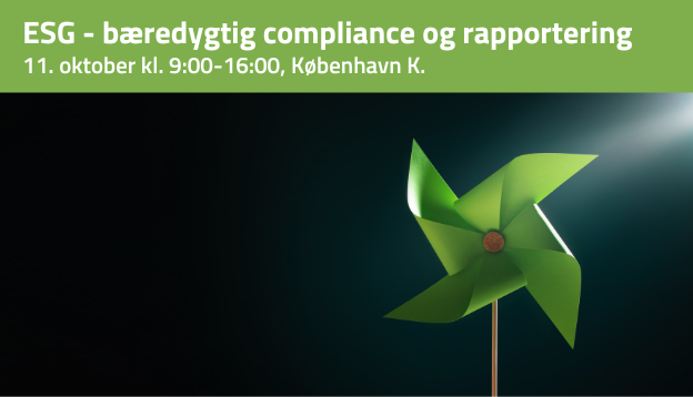 ESG - bæredygtig compliance og rapportering